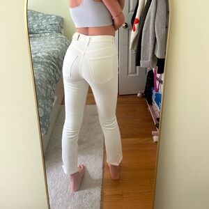 Citizens Of Humanity High Rise White Jeans